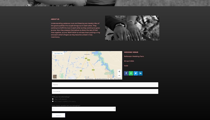 create a basic website for your small business