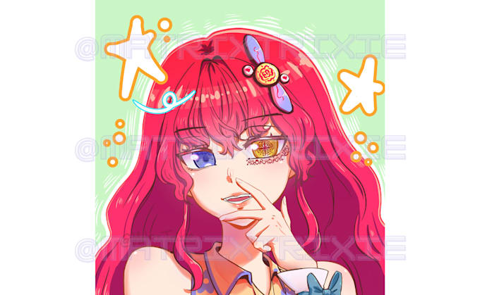 draw your avatar in my anime and cartoon style
