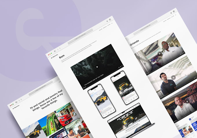 design and develop squarespace website