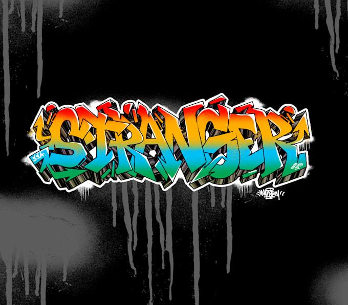 make design hand graffiti unique