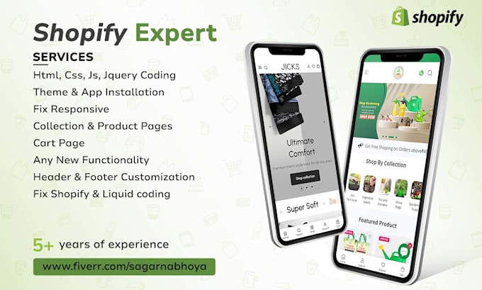 fix shopify bugs and enhance shopify design