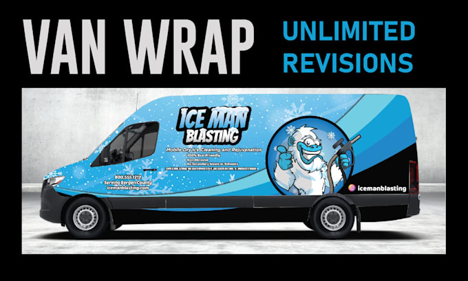 design custom car , van , vehicle , bus wraps for you