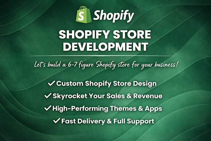 do shopify store design and redesign shopify website design shopify dropshipping