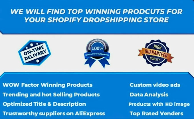 find shopify dropshipping winning products or do shopify product research