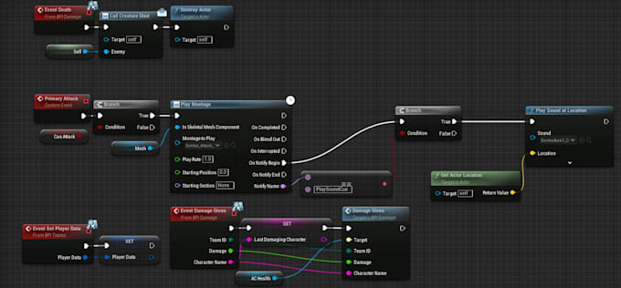 develop unreal engine 5 blueprints and code functionality for you