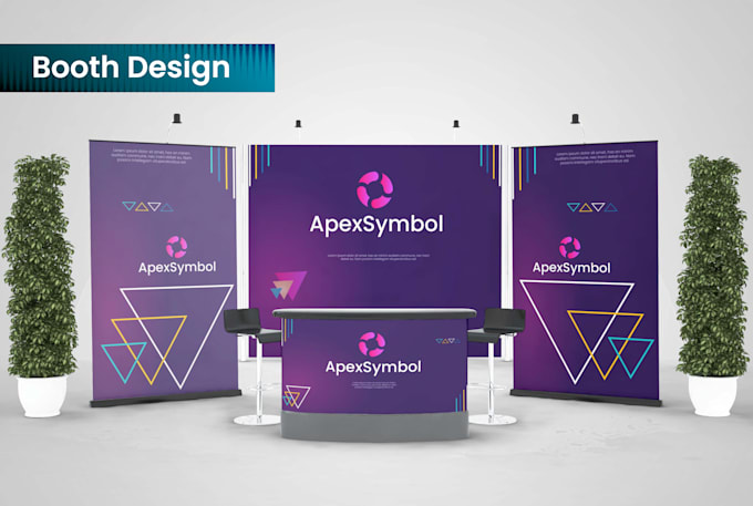 Design trade show booth exhibition stand and backdrop design by Design ...