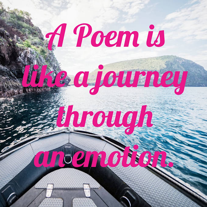 convert your imagination into a beautiful poem