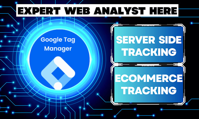 fix or setup google analytics ga4, facebook capi,  server side tracking via GTM