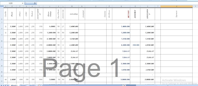do data entry, convert data, retype, and insert data
