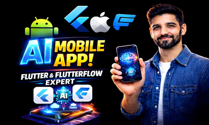 develop ai mobile app, flutter developer, flutterflow app