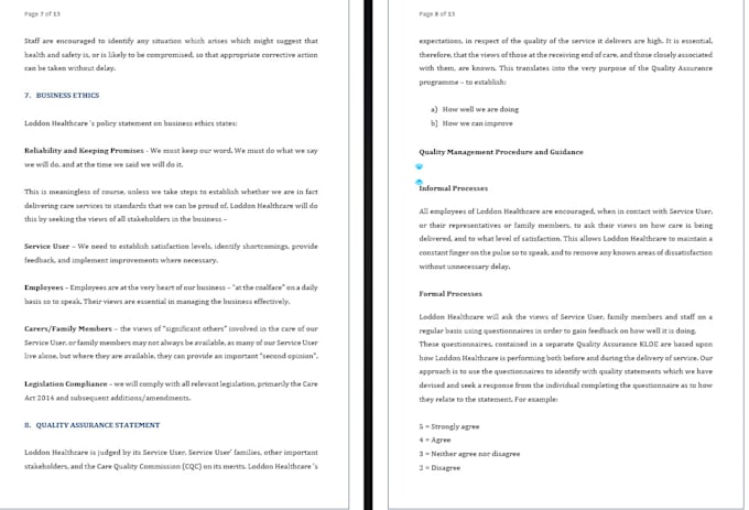 format and design microsoft word document