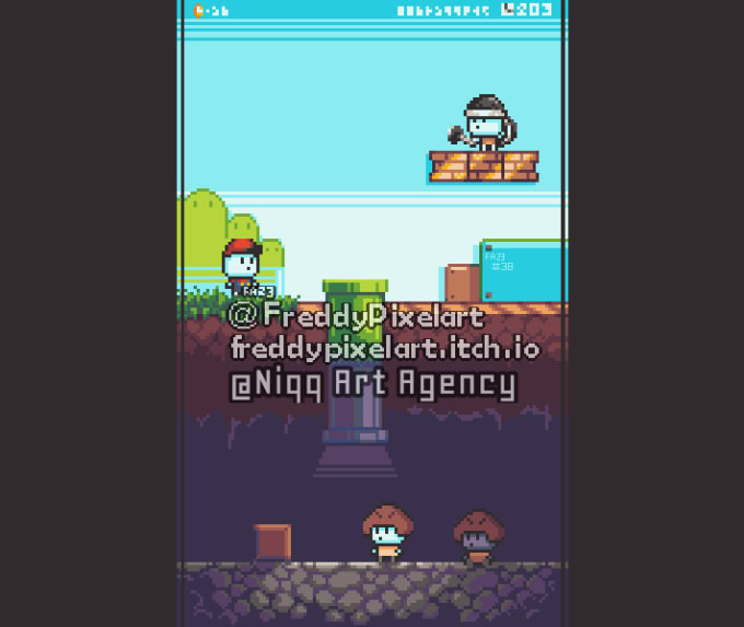 Pixel art and game art of your dream by Niqq_art Fiverr