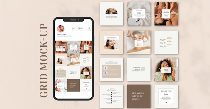 Design professional social media templates in canva by Carina_avila ...