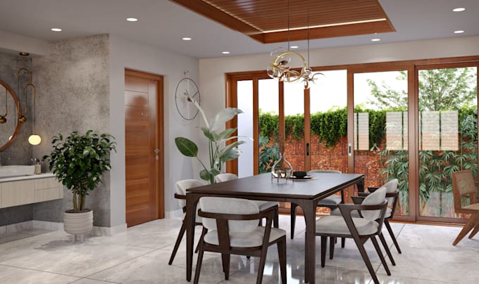 As an interior designer and 3d visualizer by Akhilmohanq | Fiverr