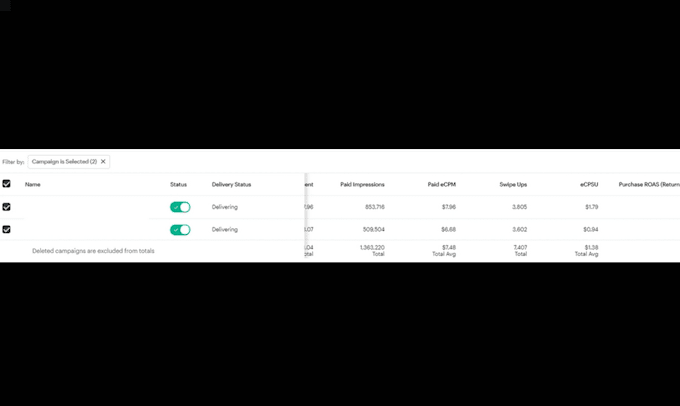 create snapchat  business manager ads account  approved