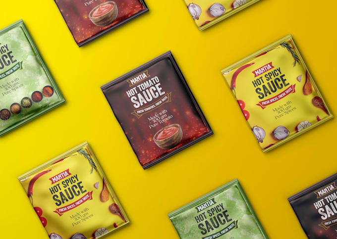 do seasoning label, spice label, hot sauce label design
