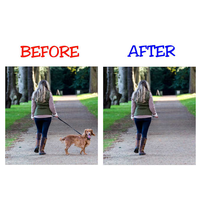 remove object from photo , remove people