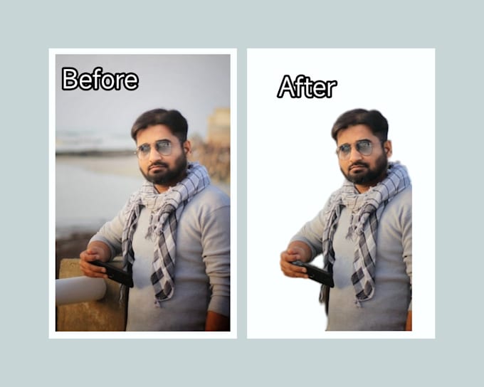 remove and change the background from your portrait