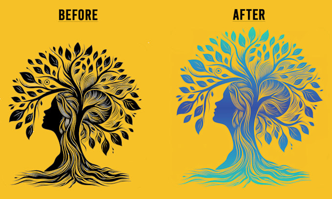 resize, redraw, recreate, edit your ai generated image, logo, jpg png to vector
