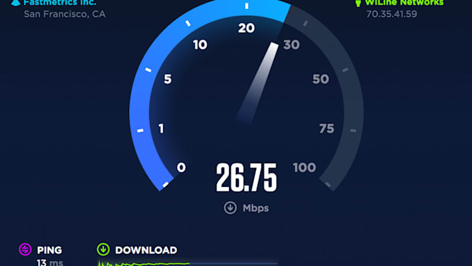 make ookla speed test server for your company9