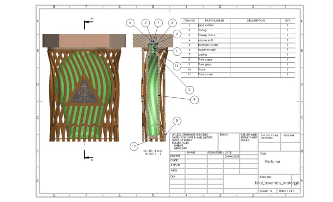 create 2d technical drawings for your product