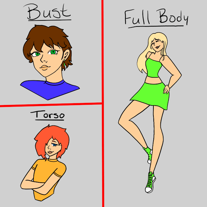 Draw your dream character by Lokisladdie1232 Fiverr