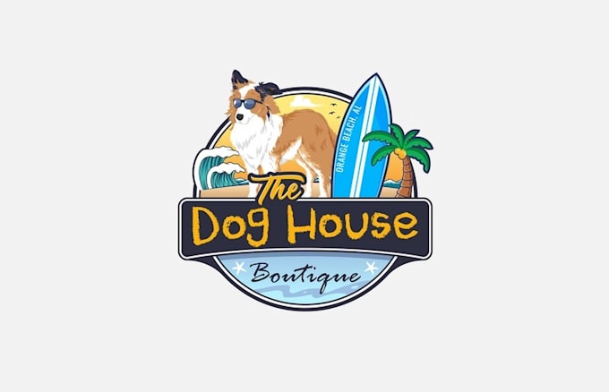 fun dog store logo