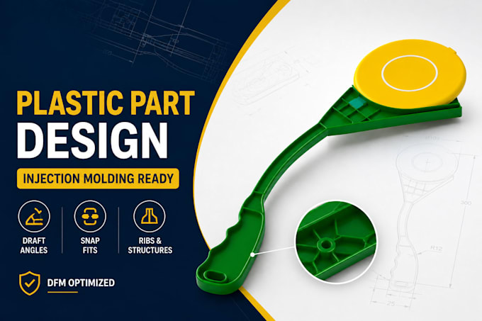 design plastic parts for injection molding in siemens nx