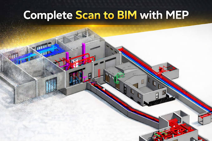convert point cloud to revit bim model scan to bim service
