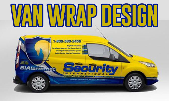 unique design vehicle wrap, van wrap, car wrap, design