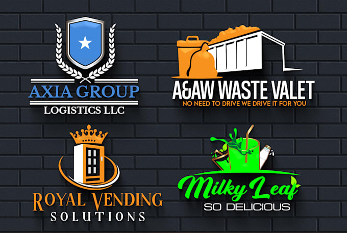 do emerging, creative and unique business logo design