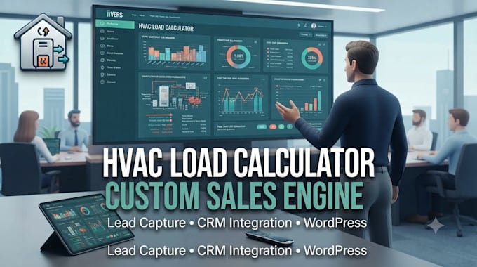 build a custom interactive hvac load and cost calculator