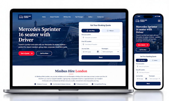 build responsive wordpress website design
