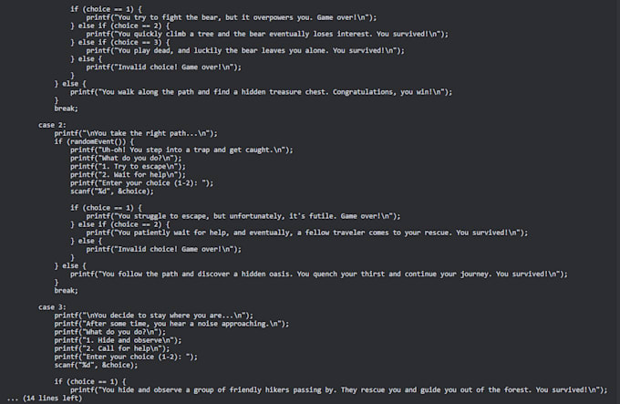 Code and debug c, javascript, html and python scripts by Ascreation_13 ...