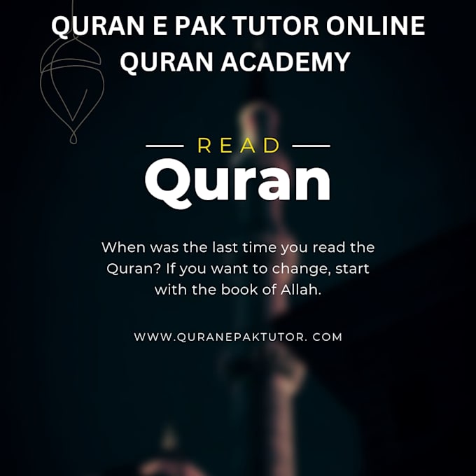 be your online quran tutor
