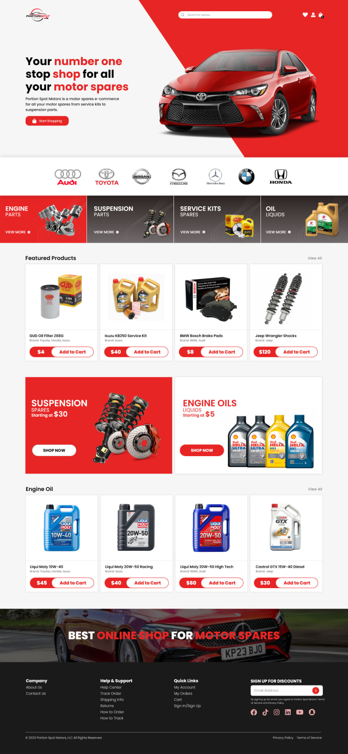 Build a responsive website using html, css and js by Zvikow | Fiverr