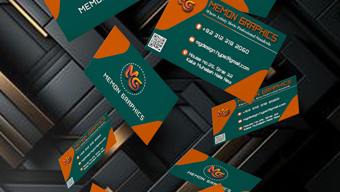 design visiting cards, name cards, id cards or student cards
