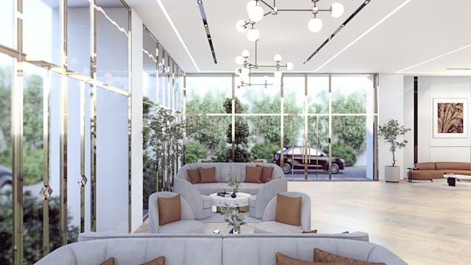 do 3d architectural modeling rendering and walkthrough video