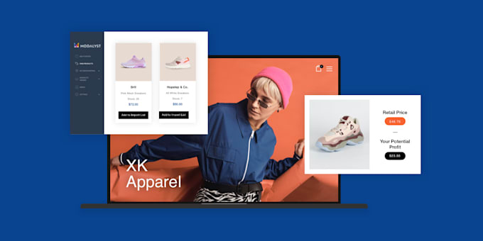 build you a dropshipping business website