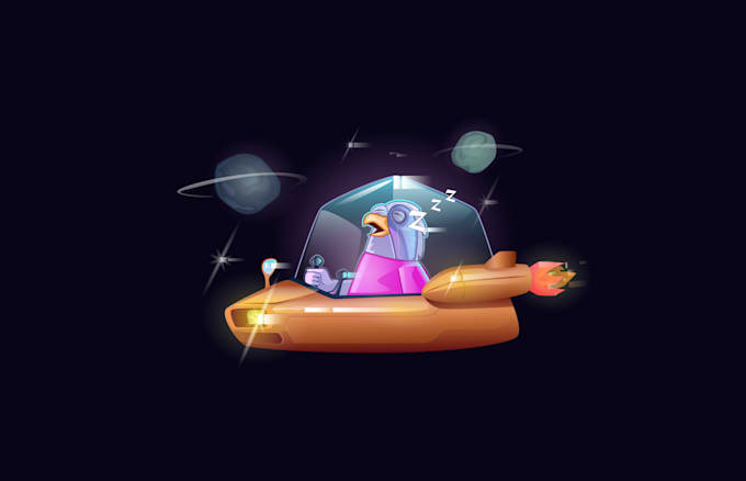 draw vector illustration for webpage and UI
