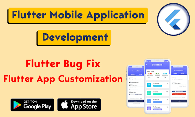 Build ios and android app or figma to flutter mobile app development in ...