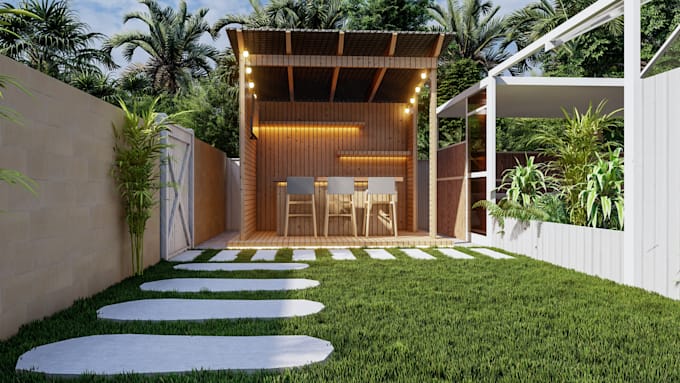 design your backyard, garden and landscape in realistic 3d
