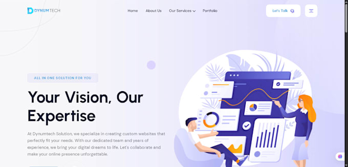 develop full stack saas web application using laravel and vue