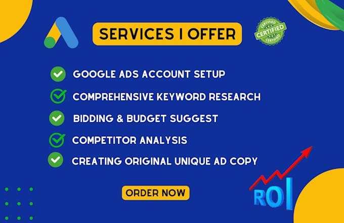 setup highly profitable google ads and PPC campaign