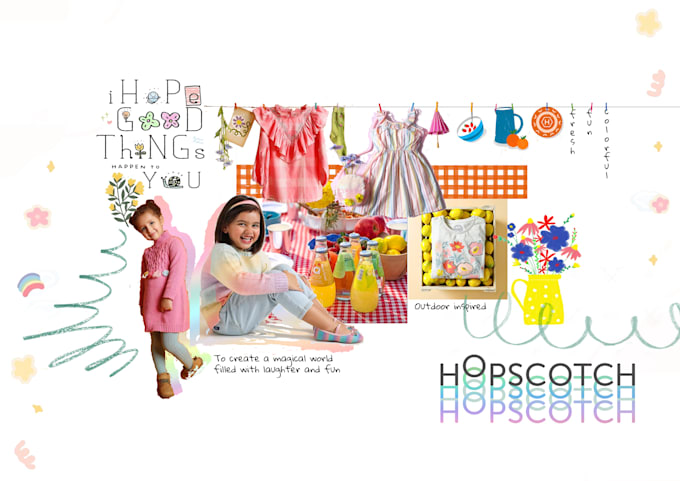 create professional fashion moodboards and concept boards