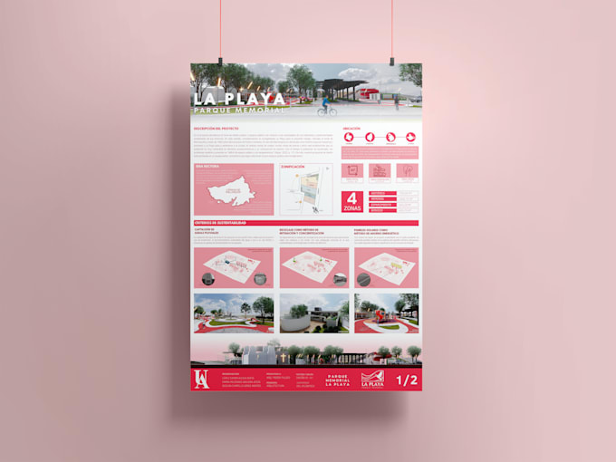 design professional architectural presentation boards