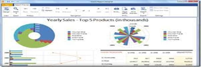 generate useful reports for you from your database systems