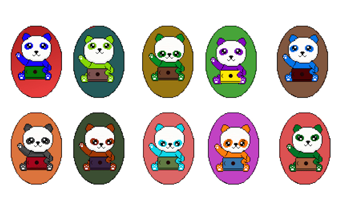 design nft collection in pixel art for your project