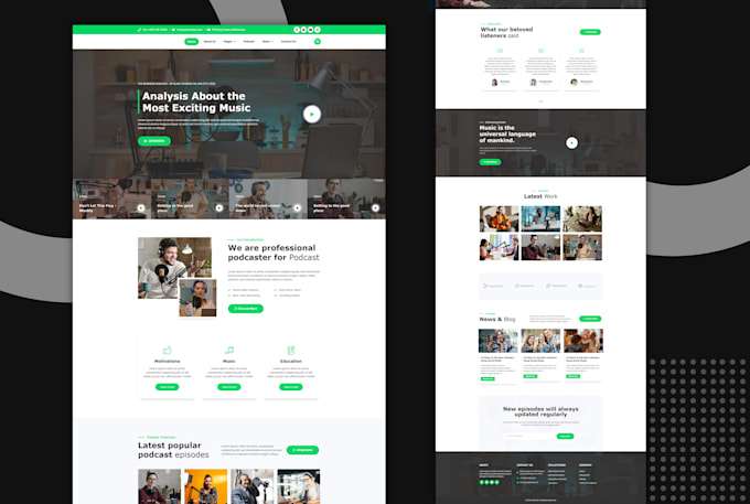 convert xd,figma, HTML, squarespace, wix to wordpress website elementor pro,divi