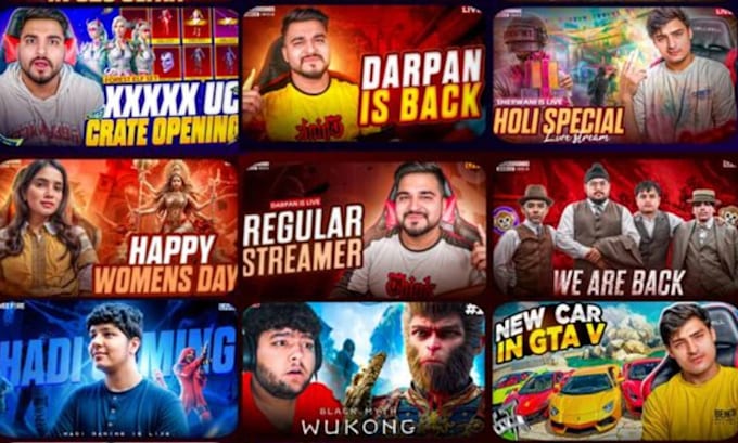 design amazing youtube thumbnail in 2 hours